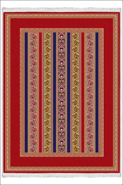 Kaymaz Taban Yıkanabilir Modern Kilim Salon Halısı Mutfak Halısı FM-2360