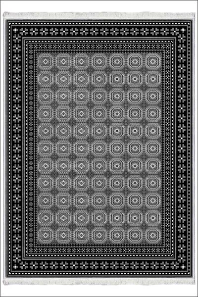 Kaymaz Taban Yıkanabilir Modern Kilim Salon Halısı Mutfak Halısı FM-2425