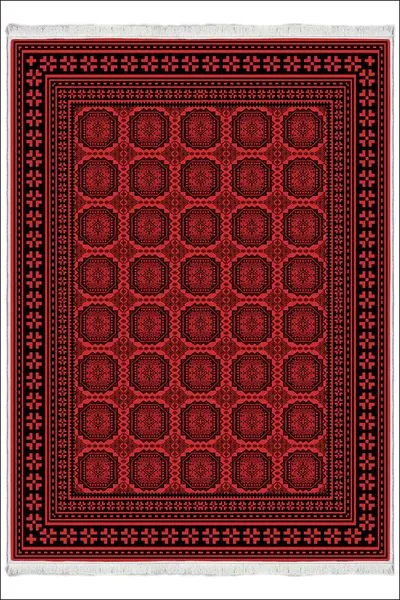 Kaymaz Taban Yıkanabilir Modern Kilim Salon Halısı Mutfak Halısı FM-2429