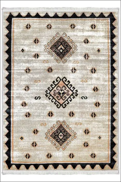 Kaymaz Taban Yıkanabilir Modern Kilim Salon Halısı Mutfak Halısı MS-673