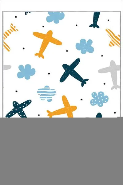 Antibakteriyel Çocuk Odası Halısı Kaymaz Taban Makinede Yıkanabilir Halı JR-111