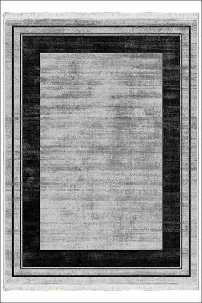 Makinede Yıkanabilir Oturma Odası Halısı Kaymaz Taban Halı MS-34