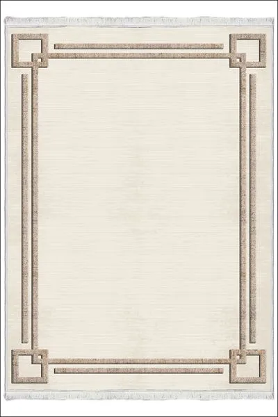 Makinede Yıkanabilir Oturma Odası Halısı Kaymaz Taban Halı MS-68