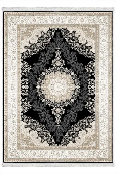 Makinede Yıkanabilir Oturma Odası Halısı Kaymaz Taban Halı MS-81