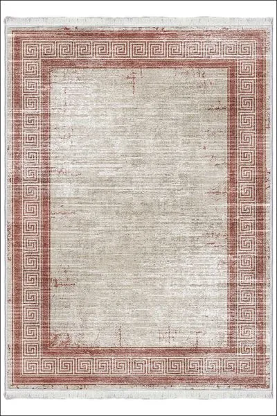 Makinede Yıkanabilir Oturma Odası Halısı Kaymaz Taban Halı MS-158