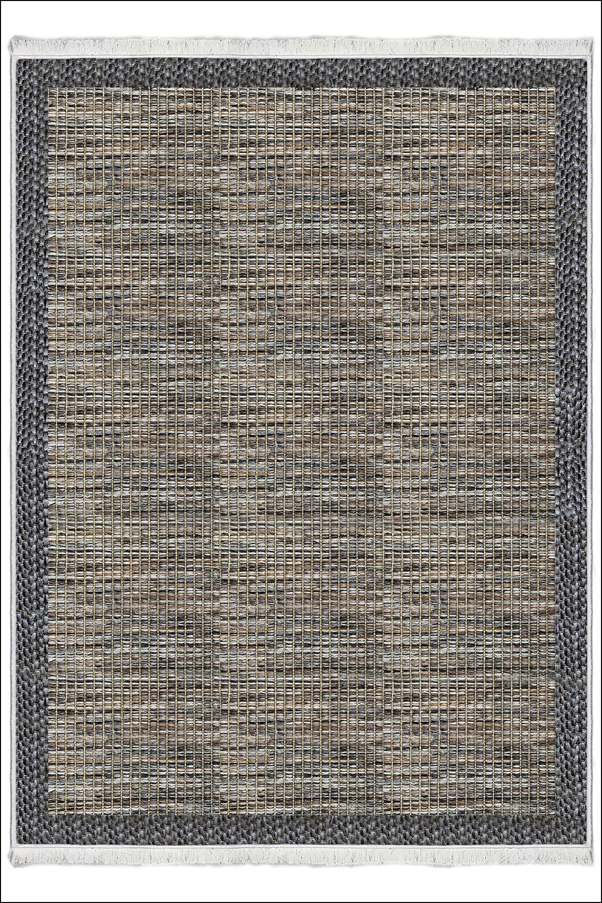 Makinede Yıkanabilir Oturma Odası Halısı Kaymaz Taban Halı MS-1327