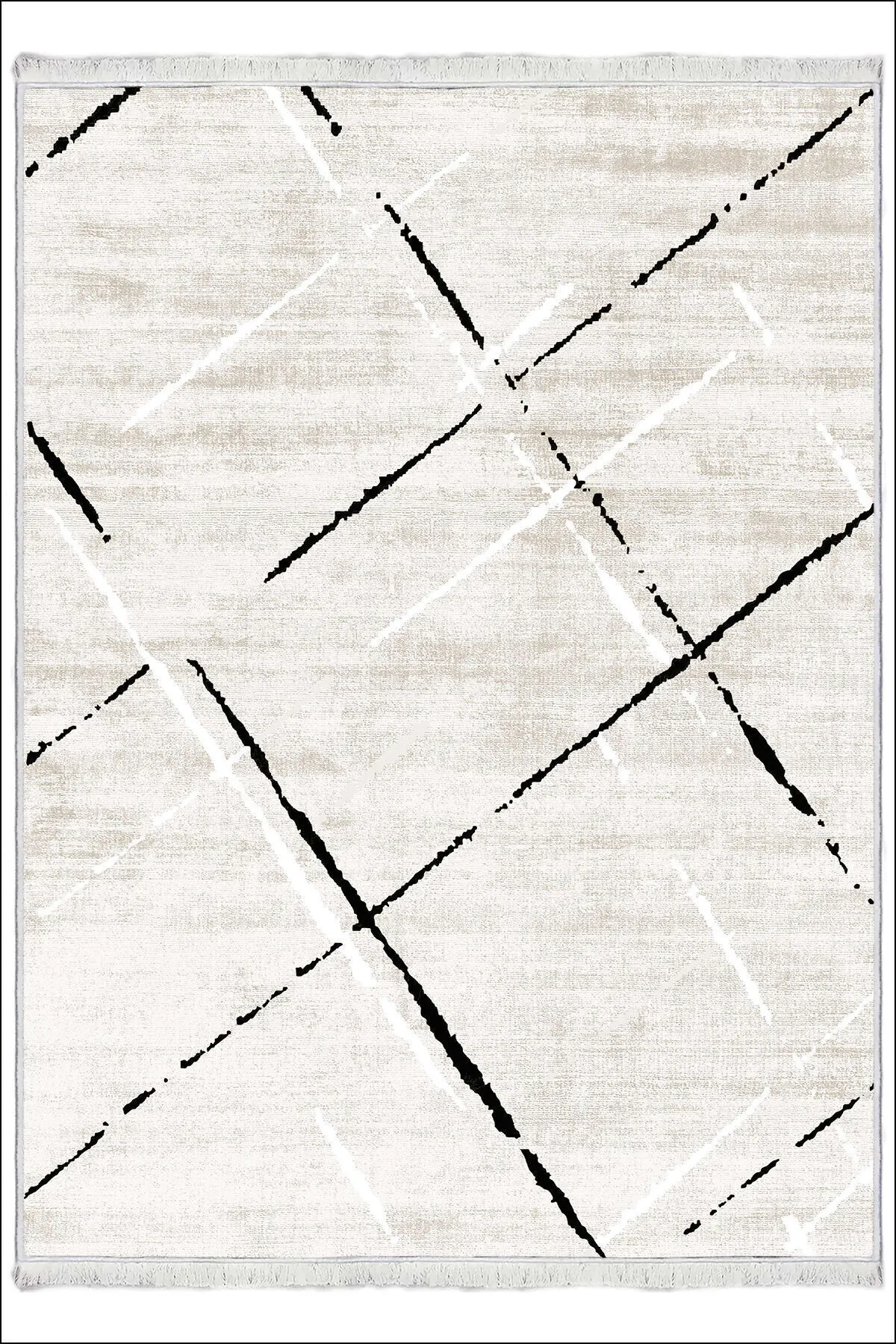 Makinede Yıkanabilir Oturma Odası Halısı Kaymaz Taban Halı MS-1856