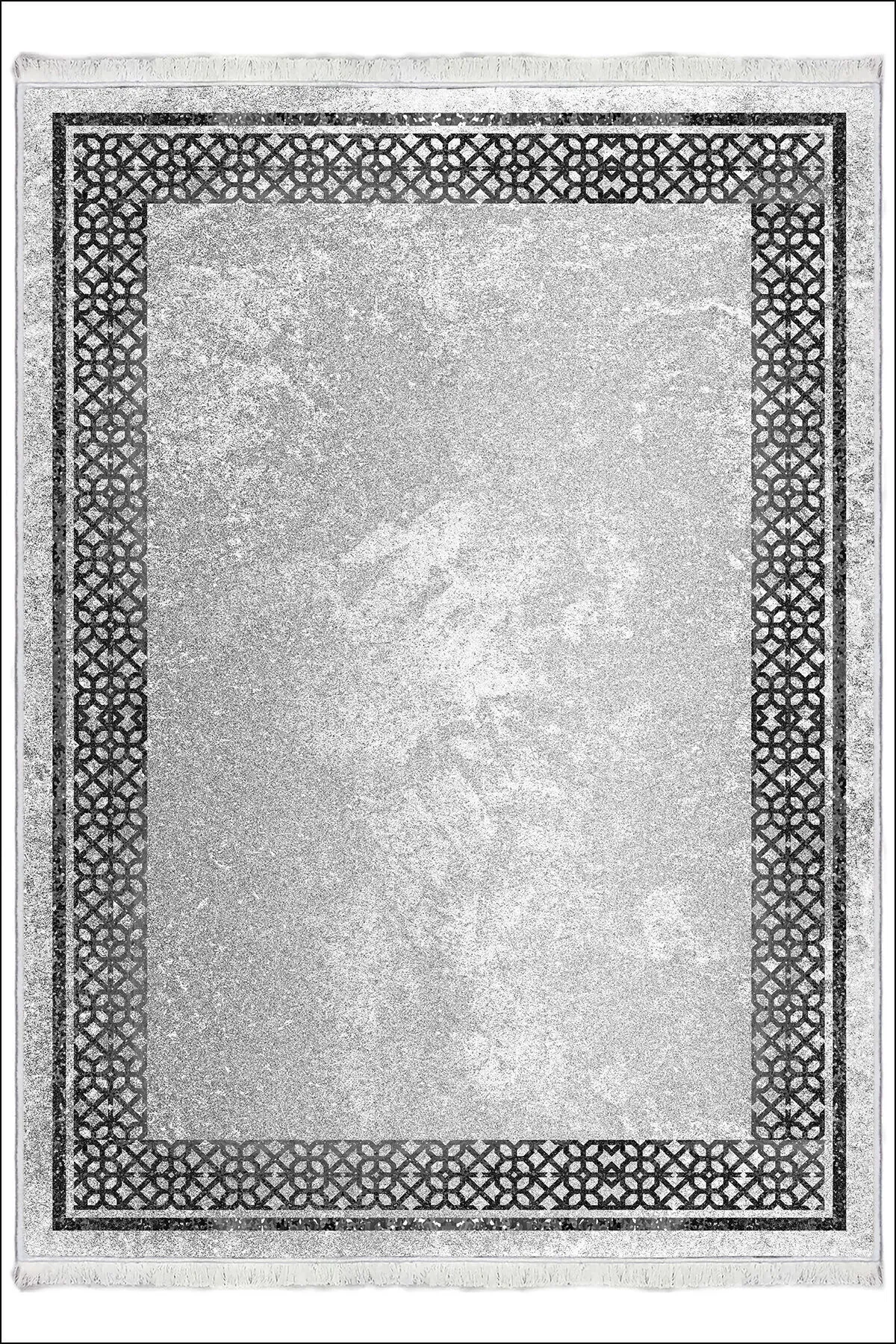 Makinede Yıkanabilir Oturma Odası Halısı Kaymaz Taban Halı MS-2093