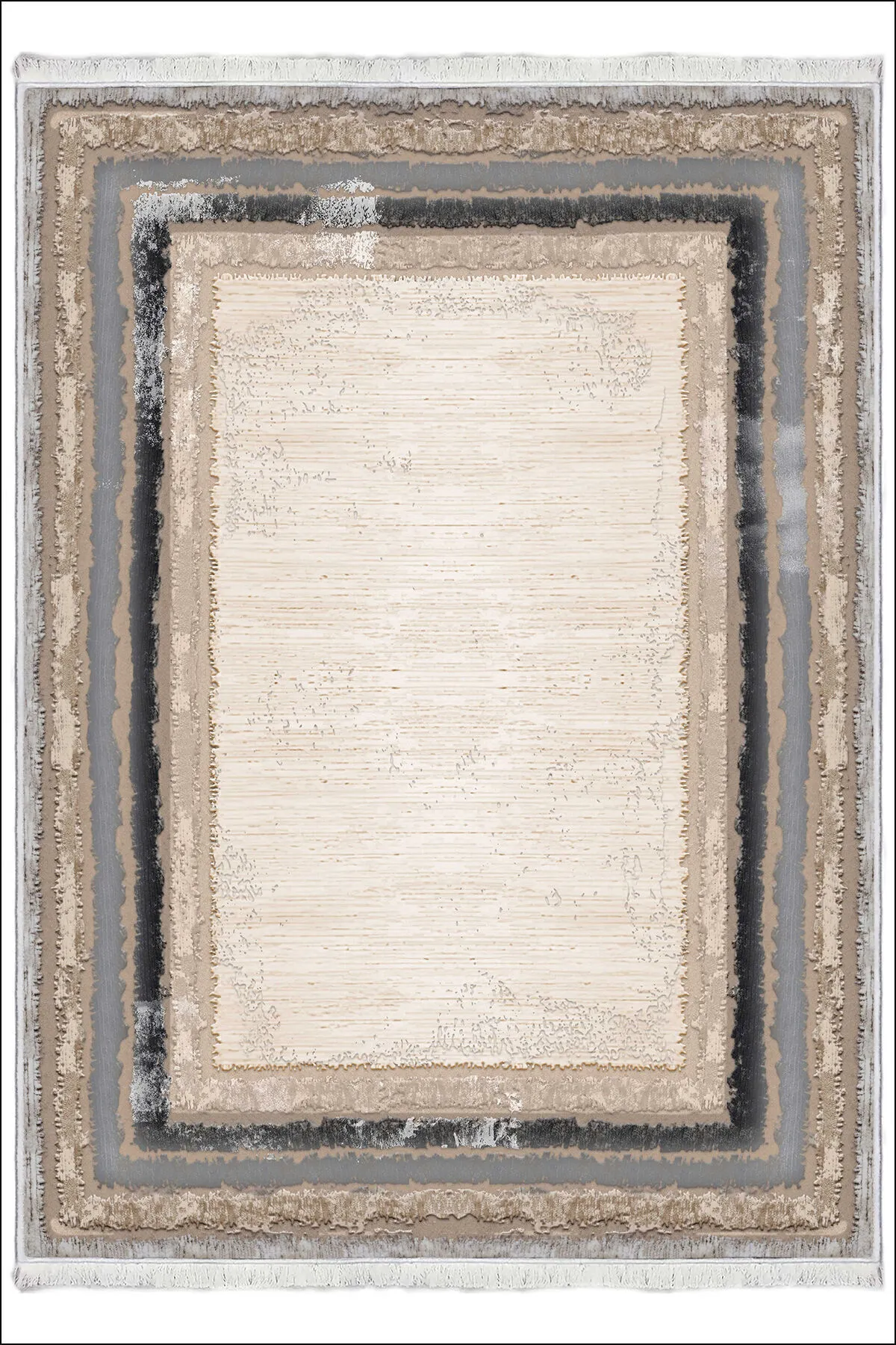 Makinede Yıkanabilir Oturma Odası Halısı Kaymaz Taban Halı MS-2263